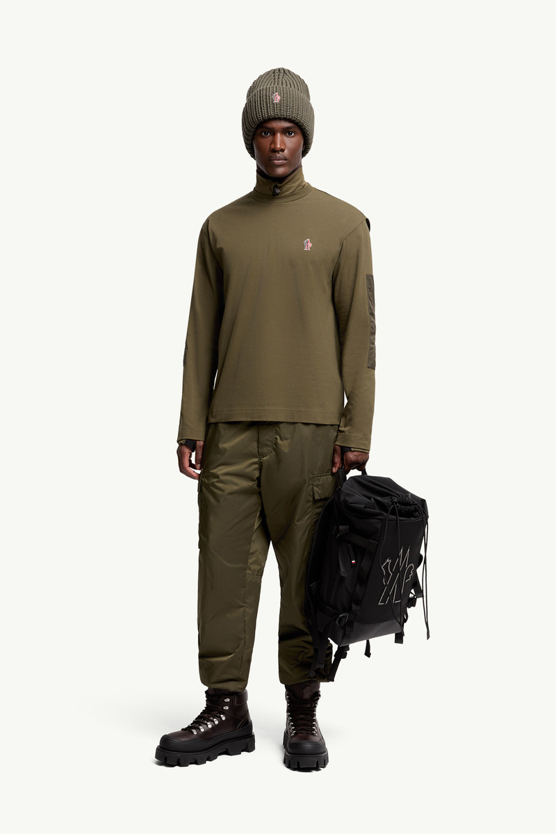 Moncler Grenoble Logo Cotton Long Sleeve T-Shirt outlook