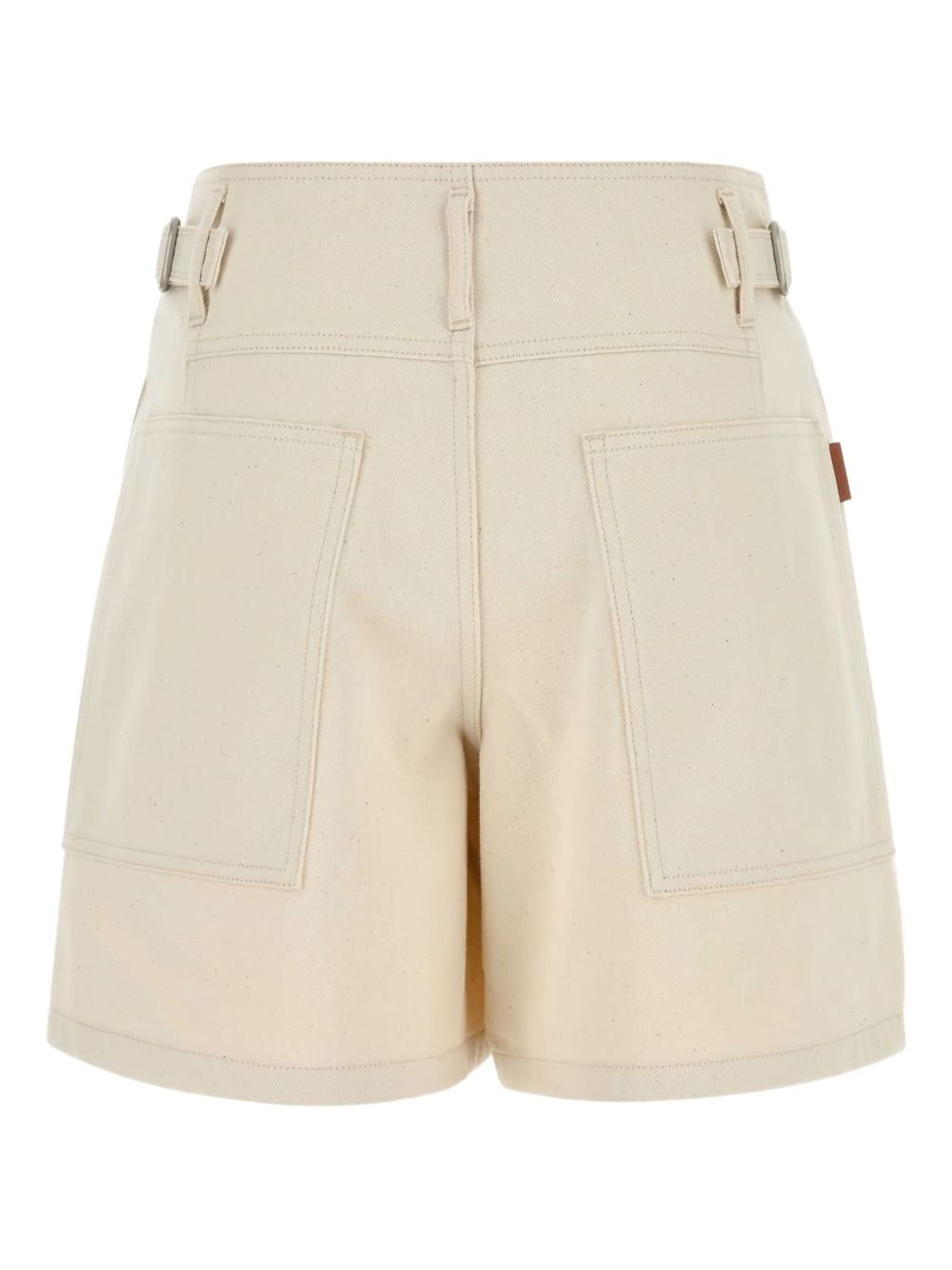button-up bermuda shorts - 2