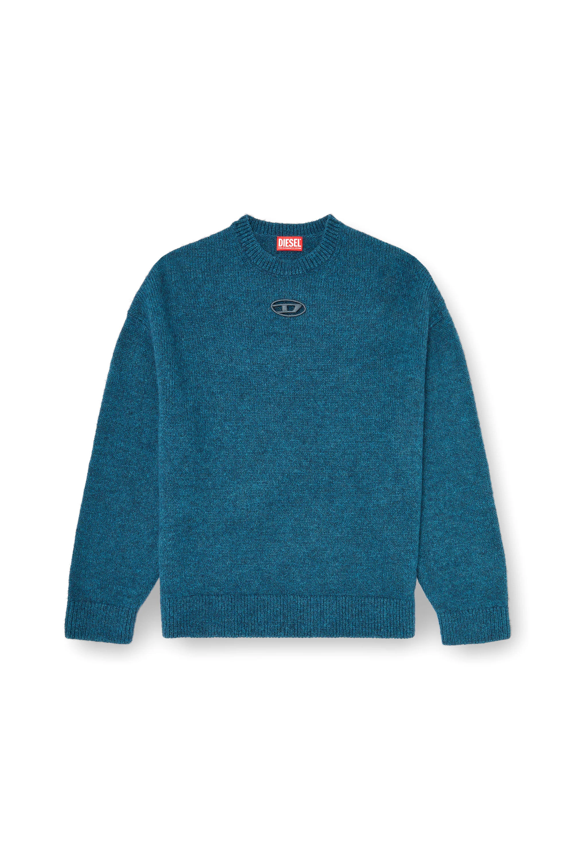JUMPER IN WOOL AND ALPACA BLEND - 1