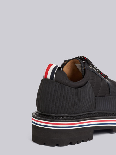 Thom Browne Black Nylon All Terrain Low Top Shoe outlook