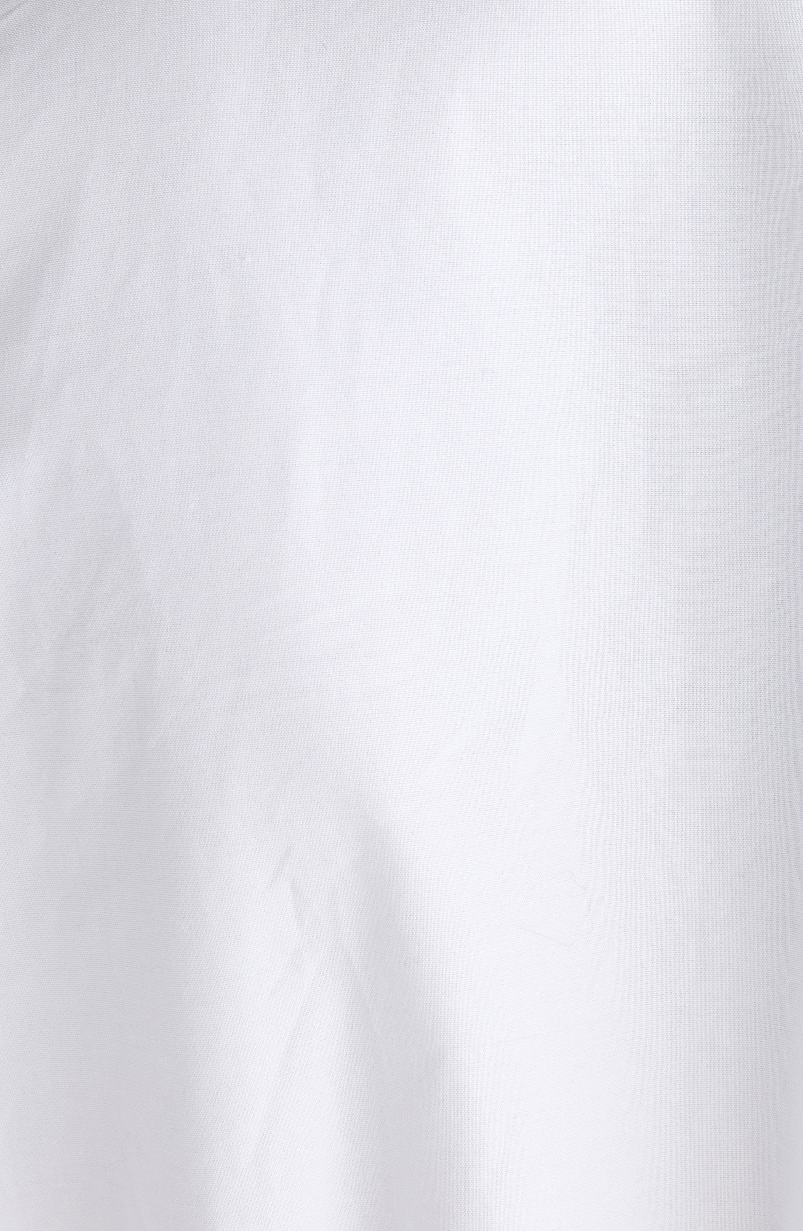 Balenciaga Hourglass Cotton Poplin Shirt in White at Nordstrom - 6