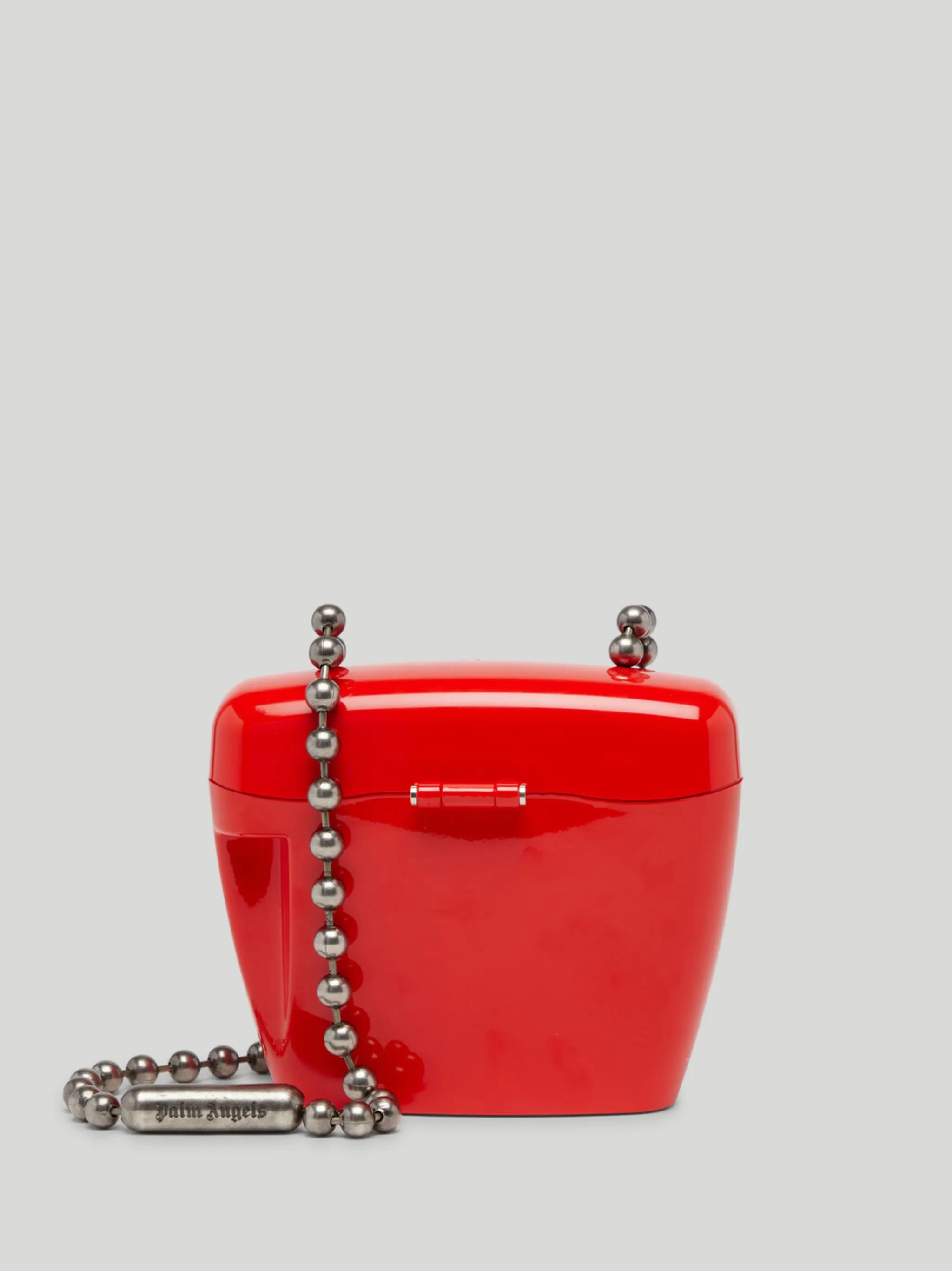MINI RED PADLOCK BAG - 6