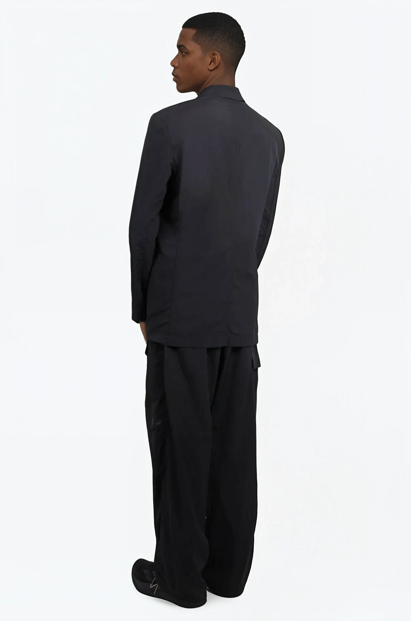 CR NYL BLAZER | BLACK - 3