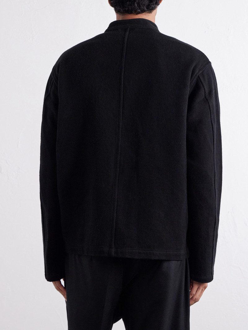 Mandarin-Collar Cotton-Sashiko Jacket 4