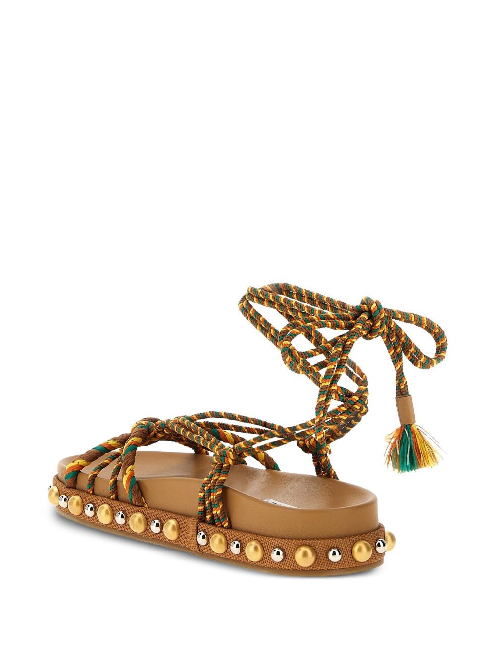 Tropical leather sandals - 3