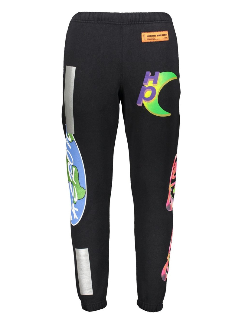 all-over printed trousers 1
