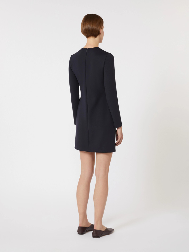 AGRESTE Short scuba jersey dress - ULTRAMARINE 4