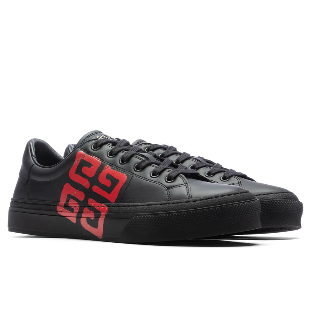 CITY SPORT 4G SNEAKERS - BLACK/DARK ORANGE - 2