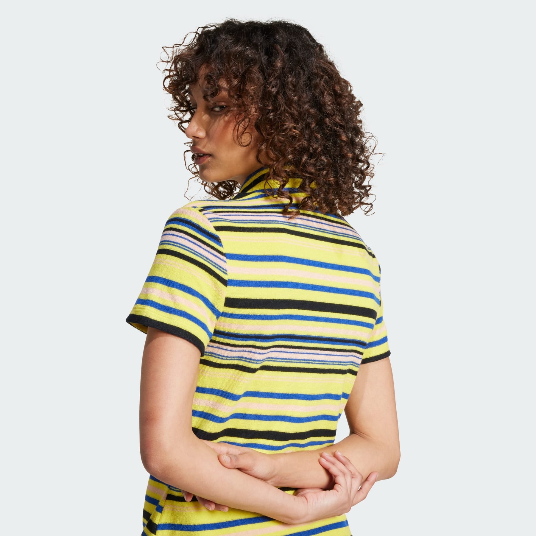 ストライプ！大人気☆アディダス☆Striped Towel Dress adidas Striped Towel Dress | REVERSIBLE