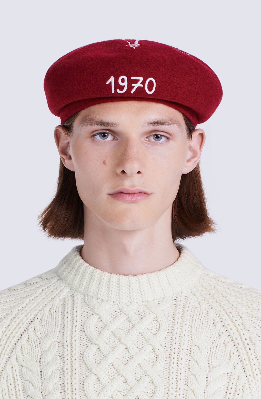 'Souvenir' woollen beret - 6
