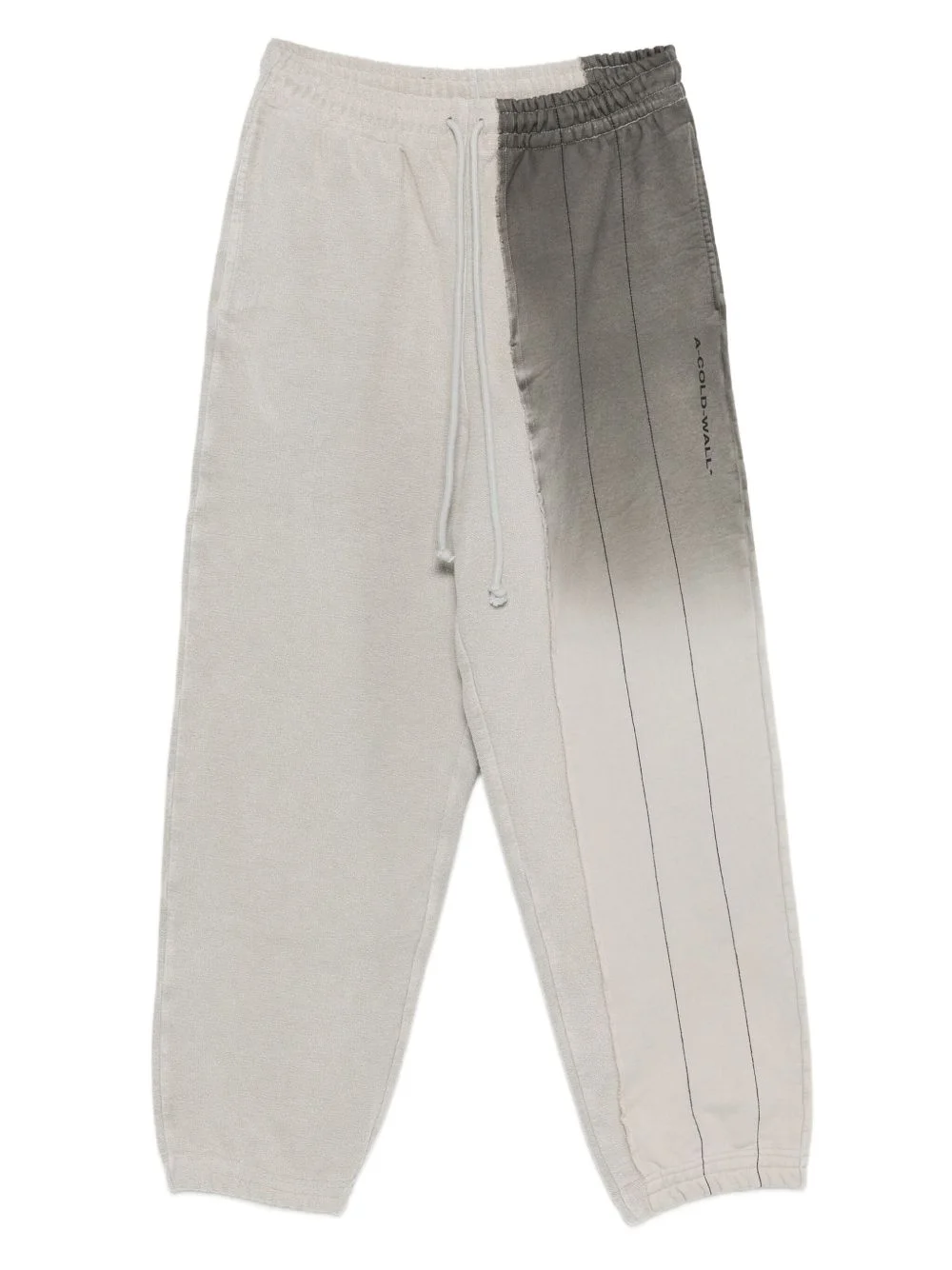 ombré panelled track pants - 1