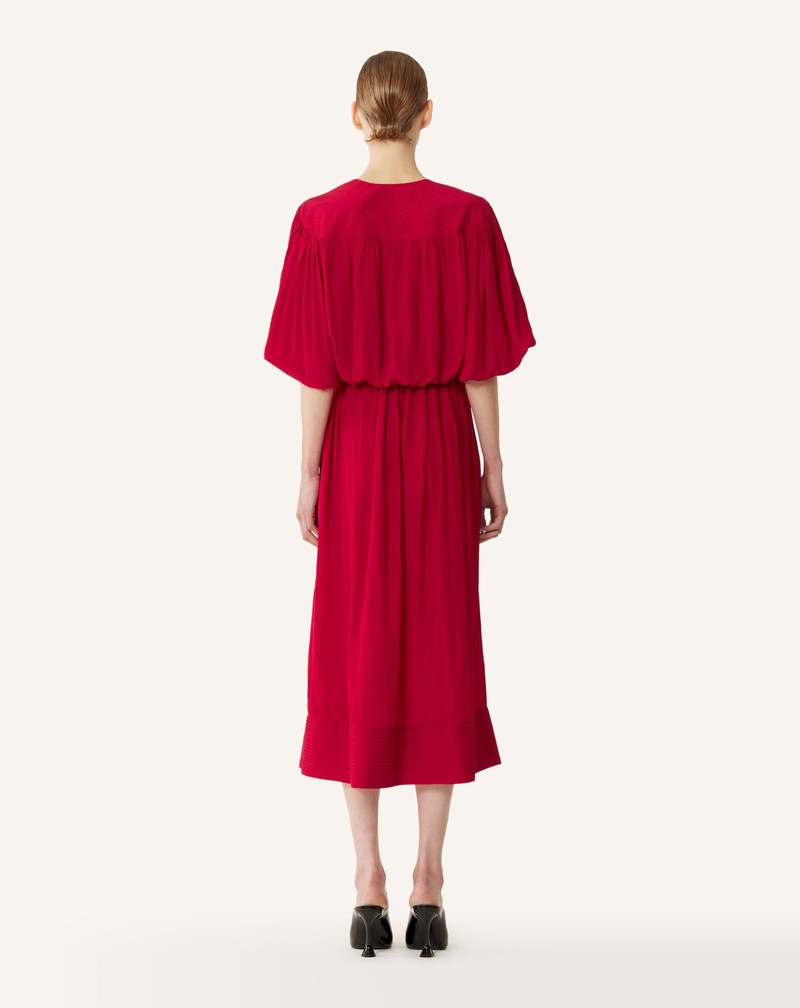 MIDI DRESS IN CHARMEUSE 4