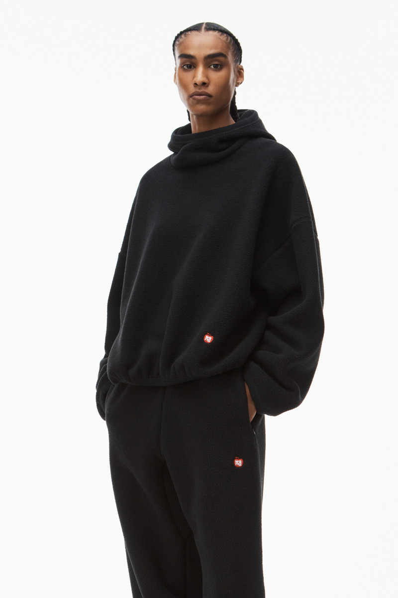 balaclava hoodie in teddy fleece 2