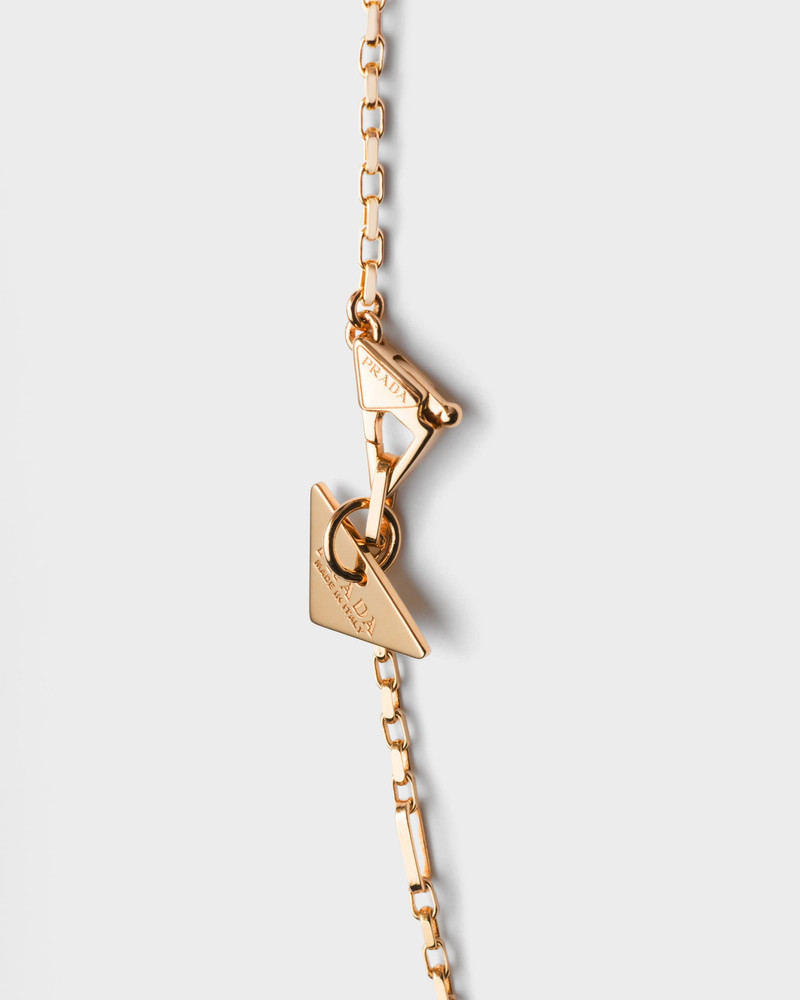 Eternal Gold Bow pendant necklace - yellow gold 3