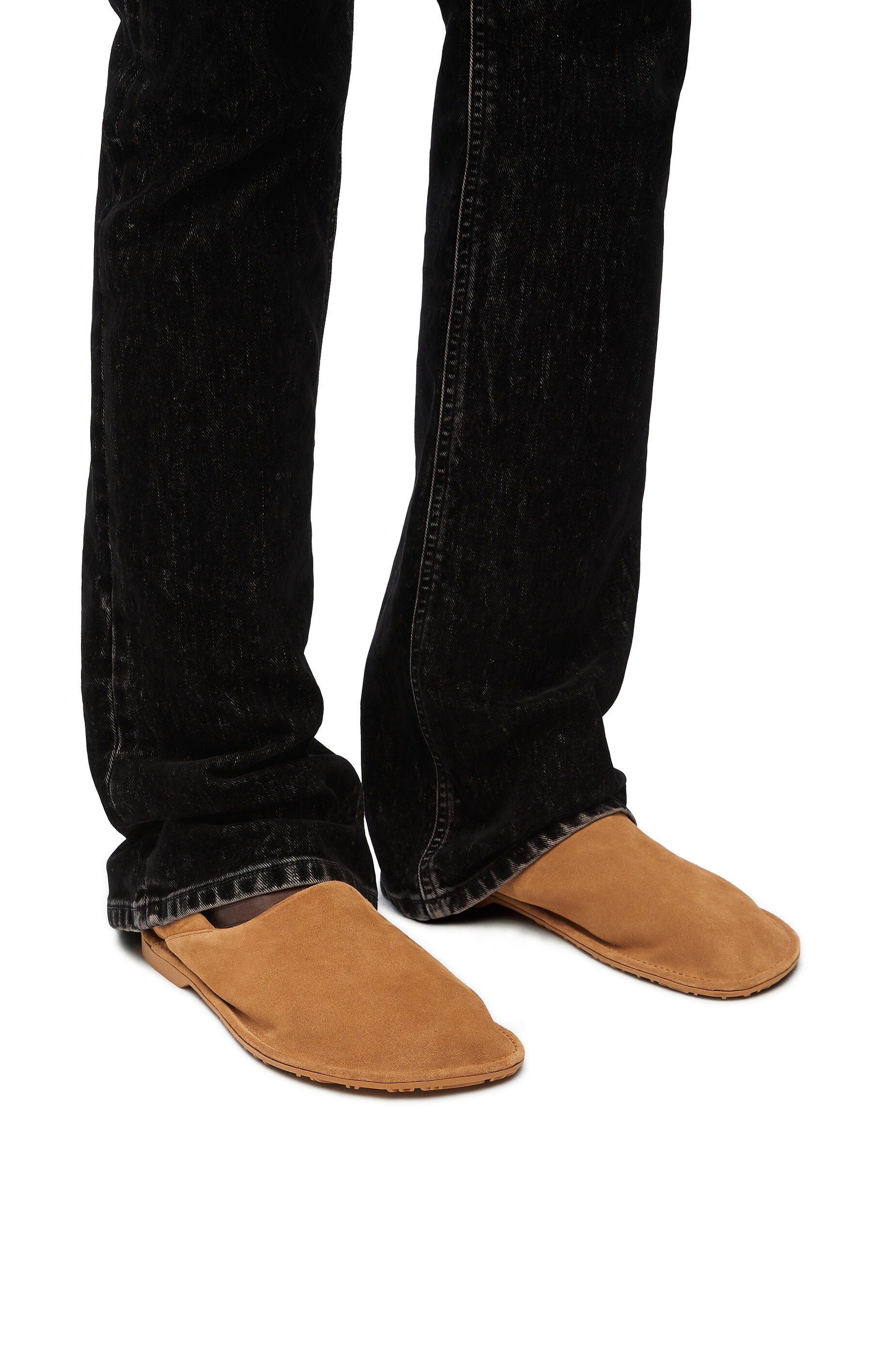 Folio slipper in suede calfskin - 2