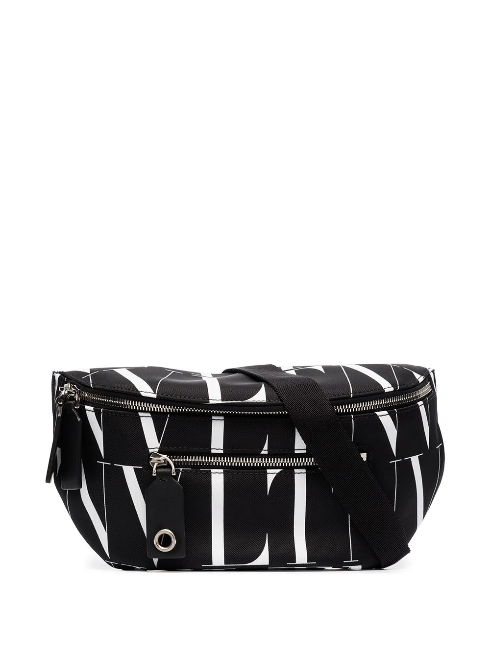 VLTN logo-print belt bag - 1