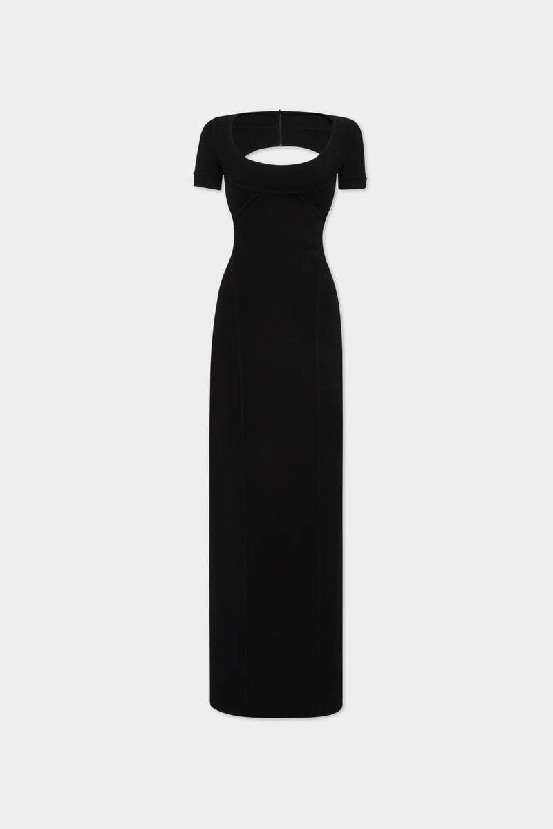 BODYCON CUT-OUT LONG DRESS 1