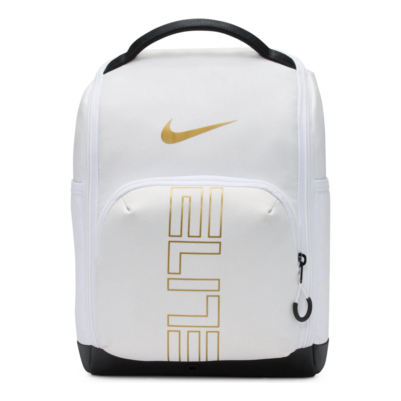 Nike Varsity Elite Basketball Shoe Bag 'White Black Metallic Gold' HM9970-100 - 1