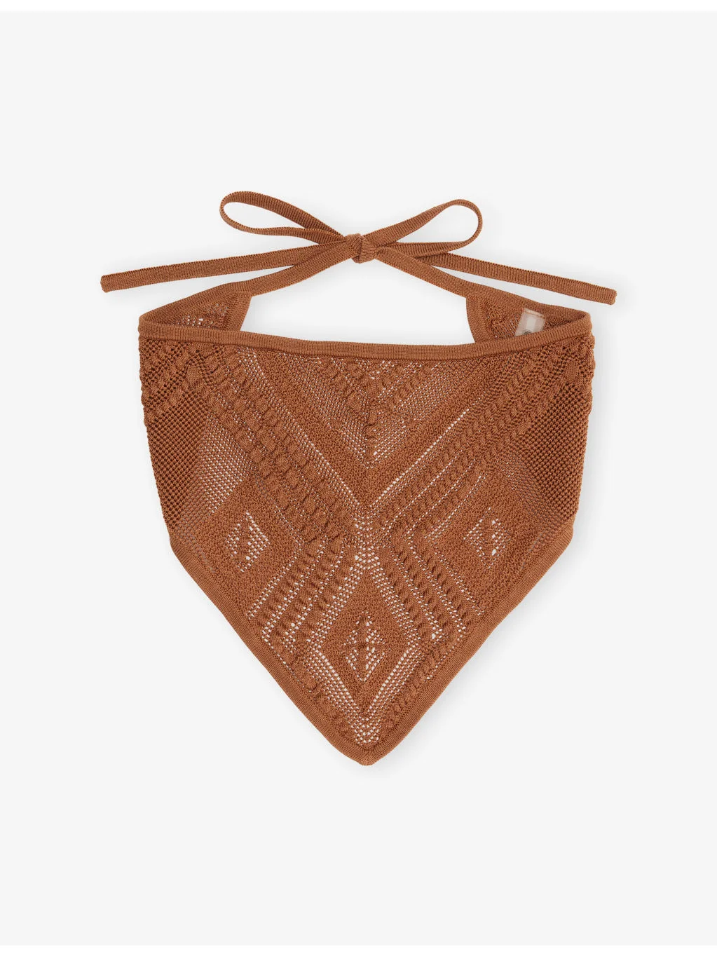 Triangular Crochet Bandana - 1