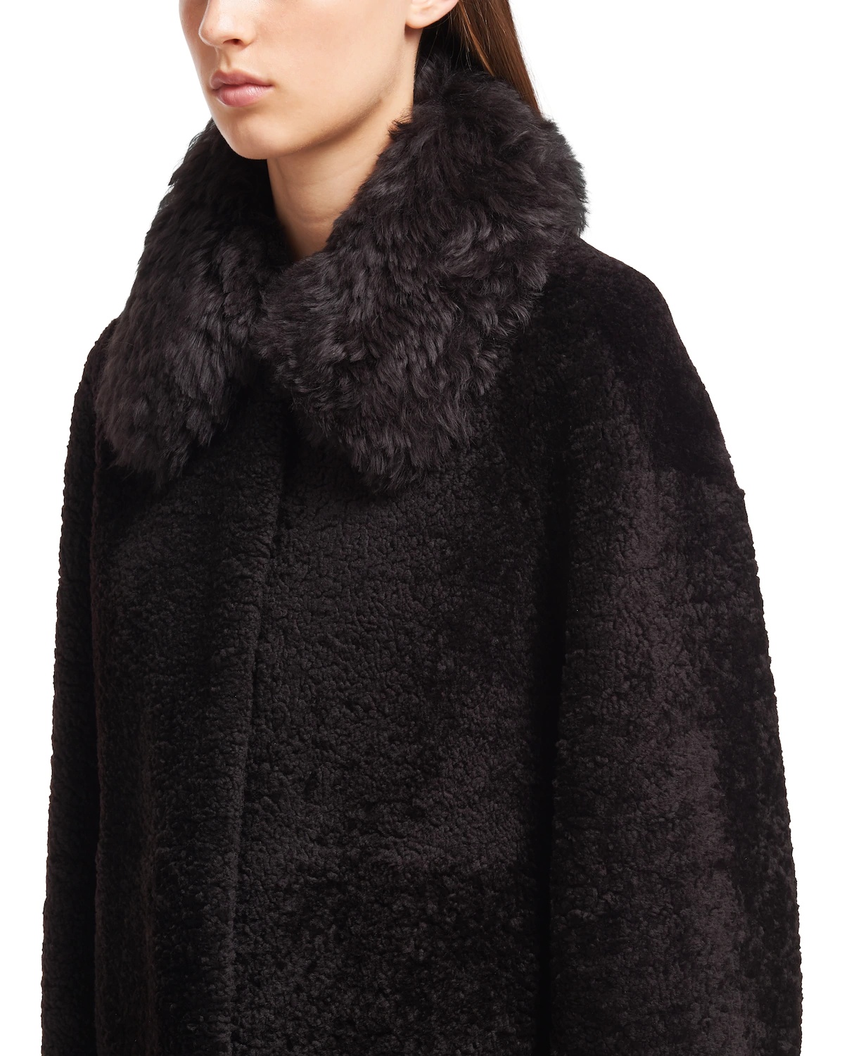 Shearling fur jacket - 5