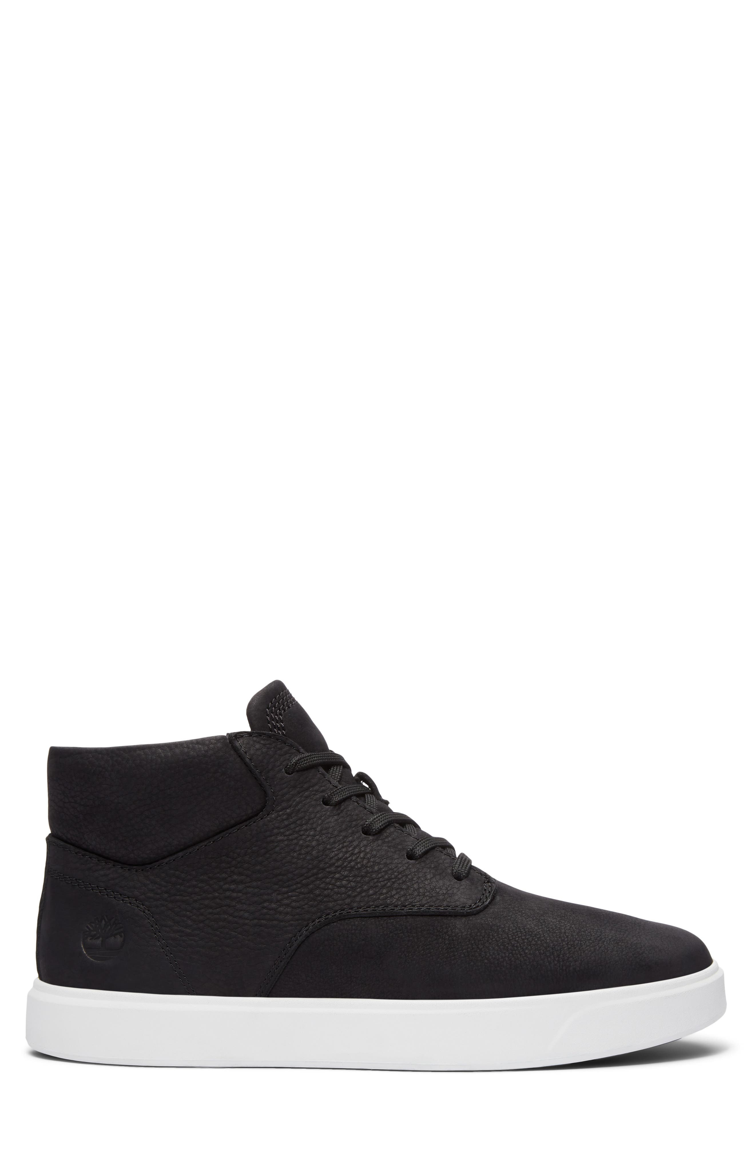Timberland Emerson Mid Sneaker in Black Nubuck at Nordstrom - 3