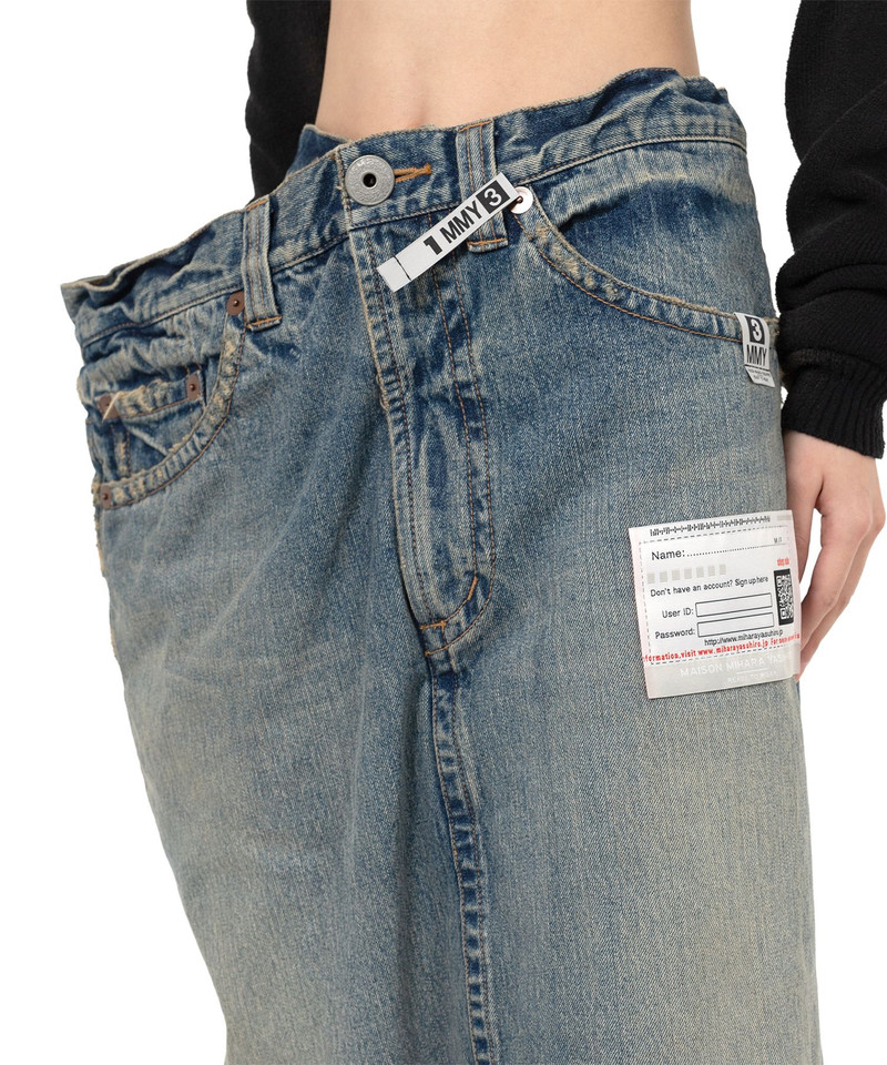 Huge Layered Denim Skirt 14