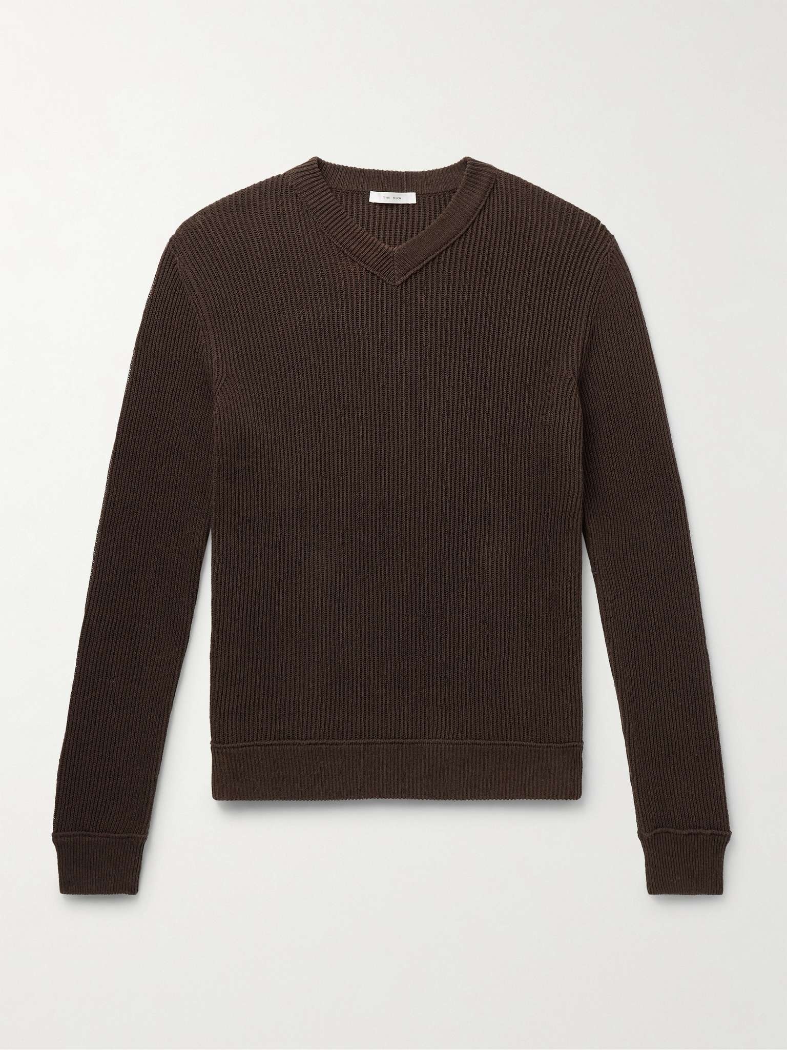 The Row Corbin Ribbed Cotton Sweater | mrporter | REVERSIBLE