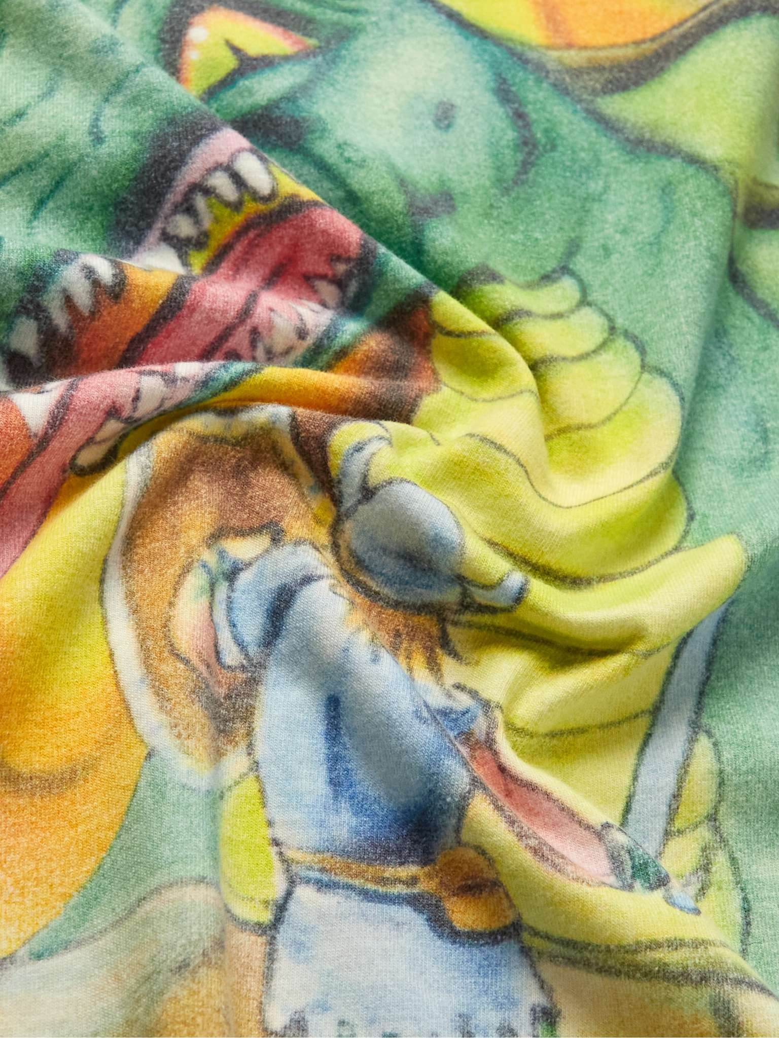 Printed Cotton-Jersey T-Shirt - 3