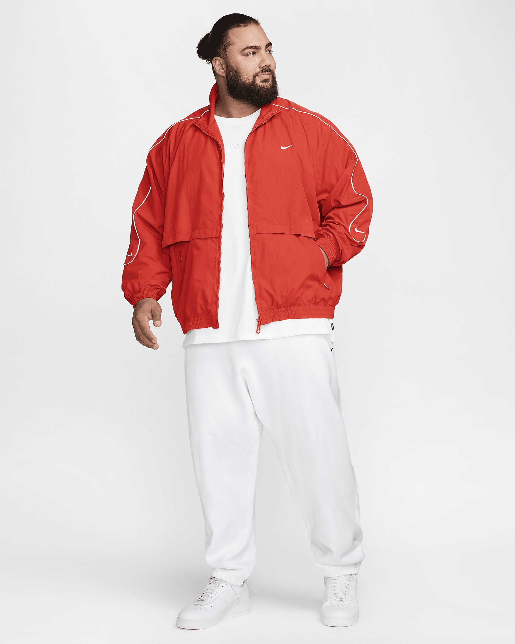 Nike Nike Sportswear Solo Swoosh Men's Woven Track Jacket