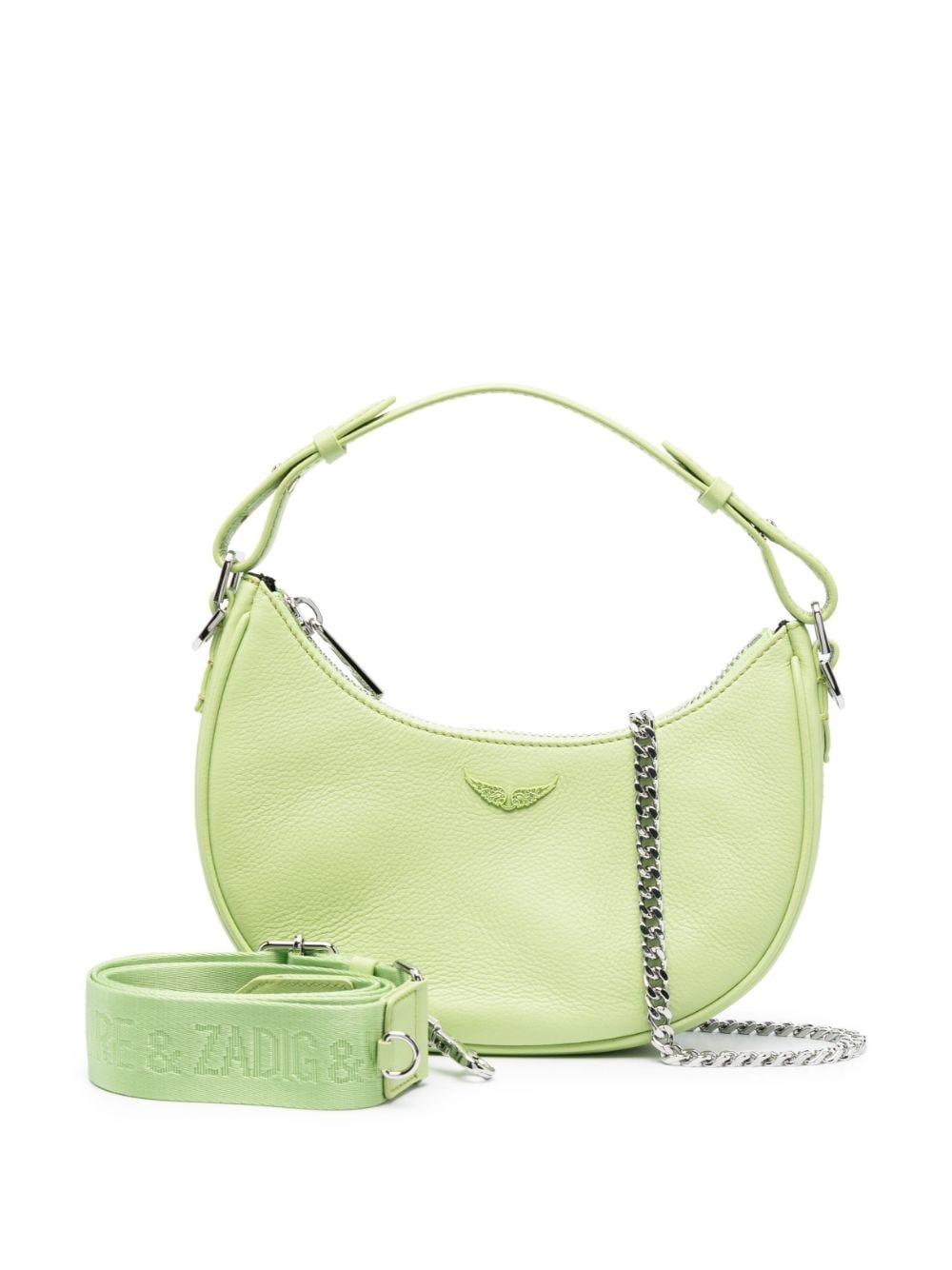 curved-body logo-plaque tote bag - 6