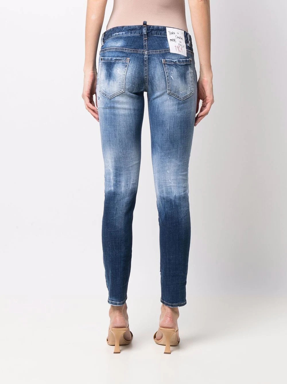 Jennifer low-rise skinny jeans - 4