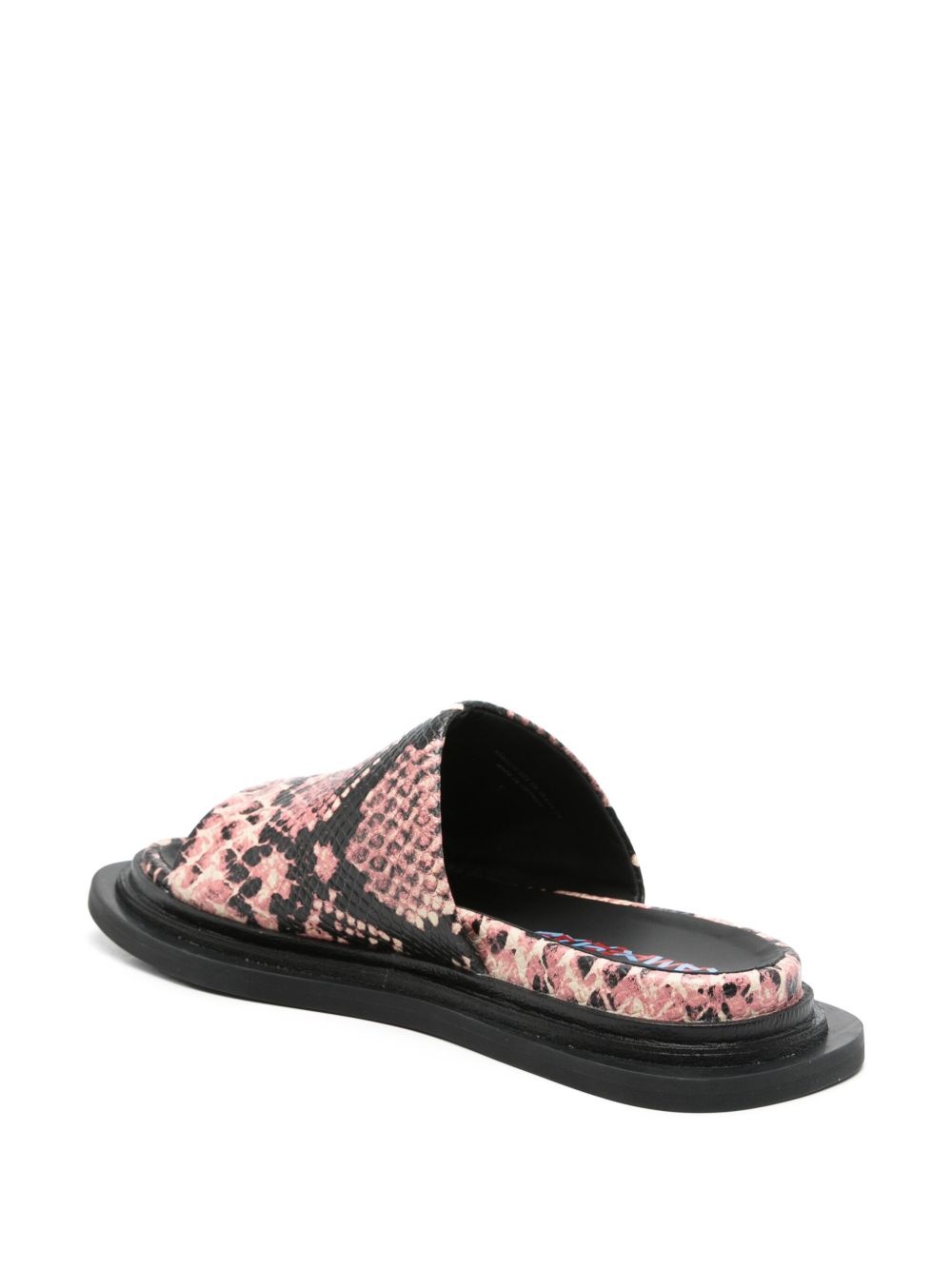 snakeskin-effect slides - 3