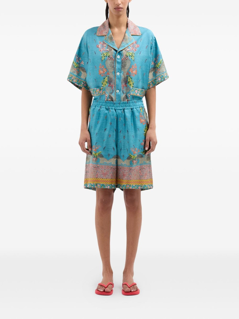 Aloe paisley-print shorts 3