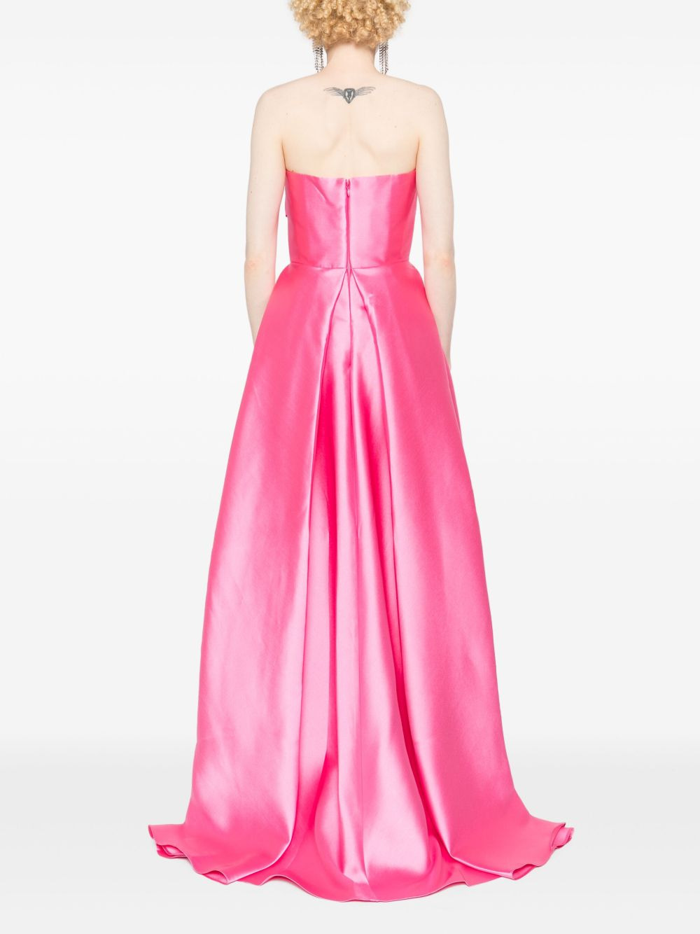 Tiffany strapless maxi dress - 4