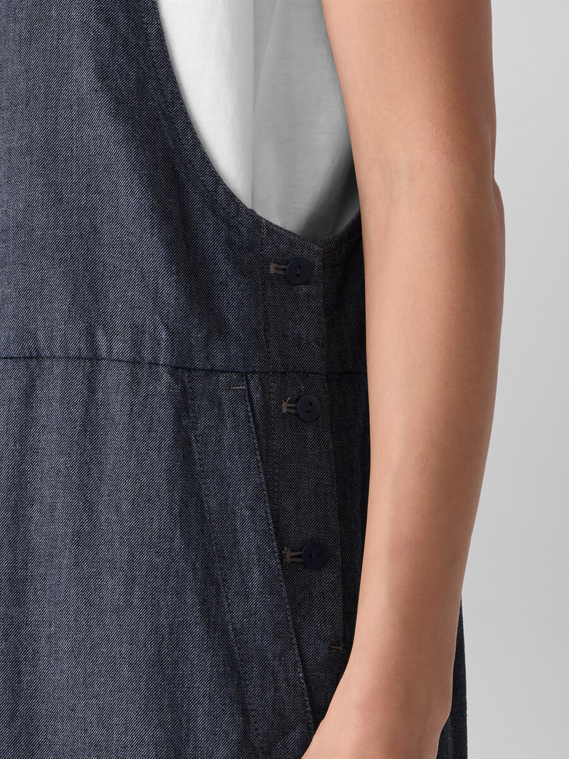 Airy Organic Cotton Twill Overalls 5