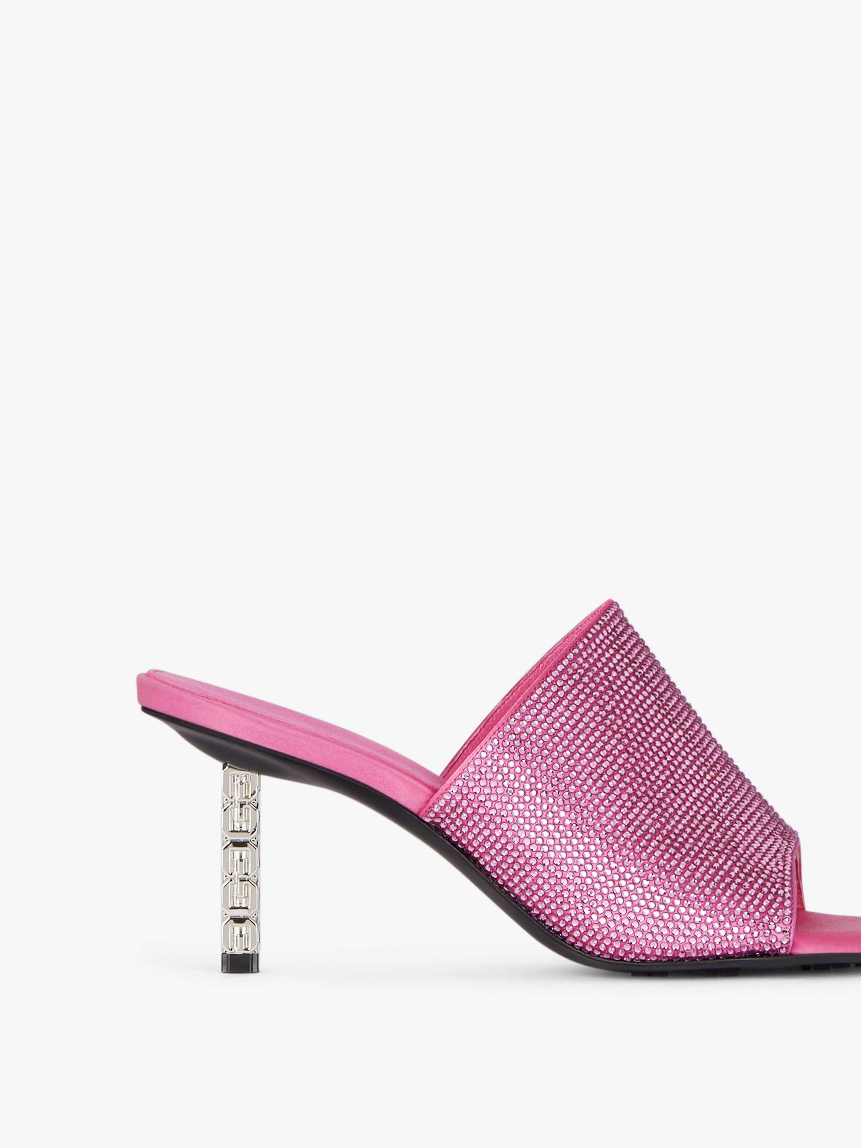 G CUBE MULES IN STRASS - 6