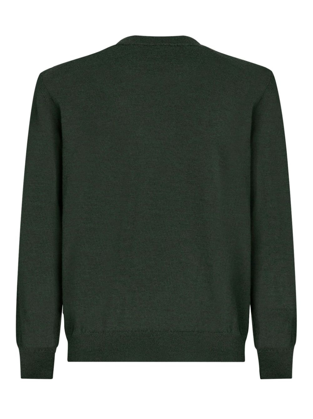 Pegaso-embroidered wool jumper - 5