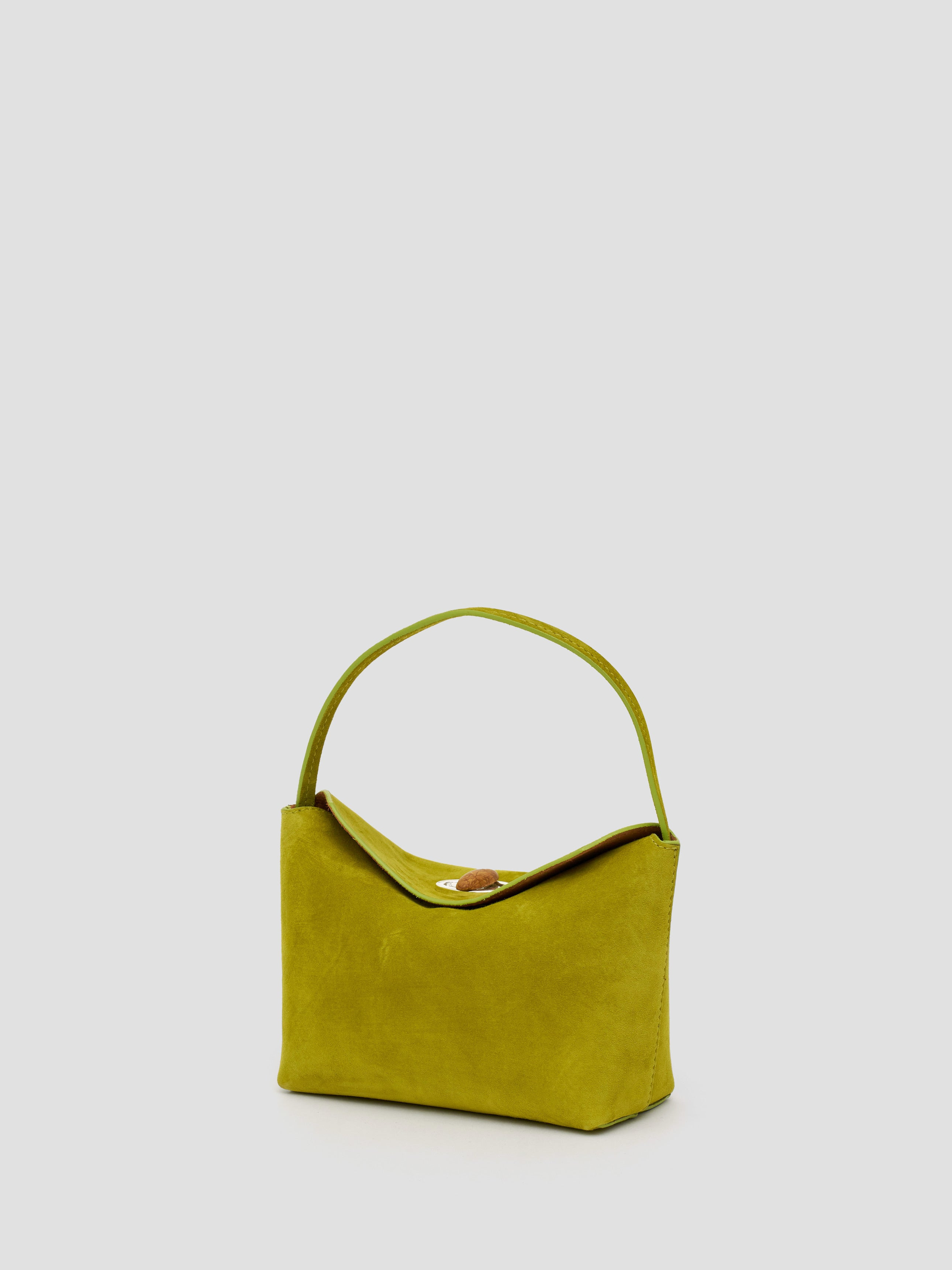 Turnlock Suede Mini Shoulder Bag - 2