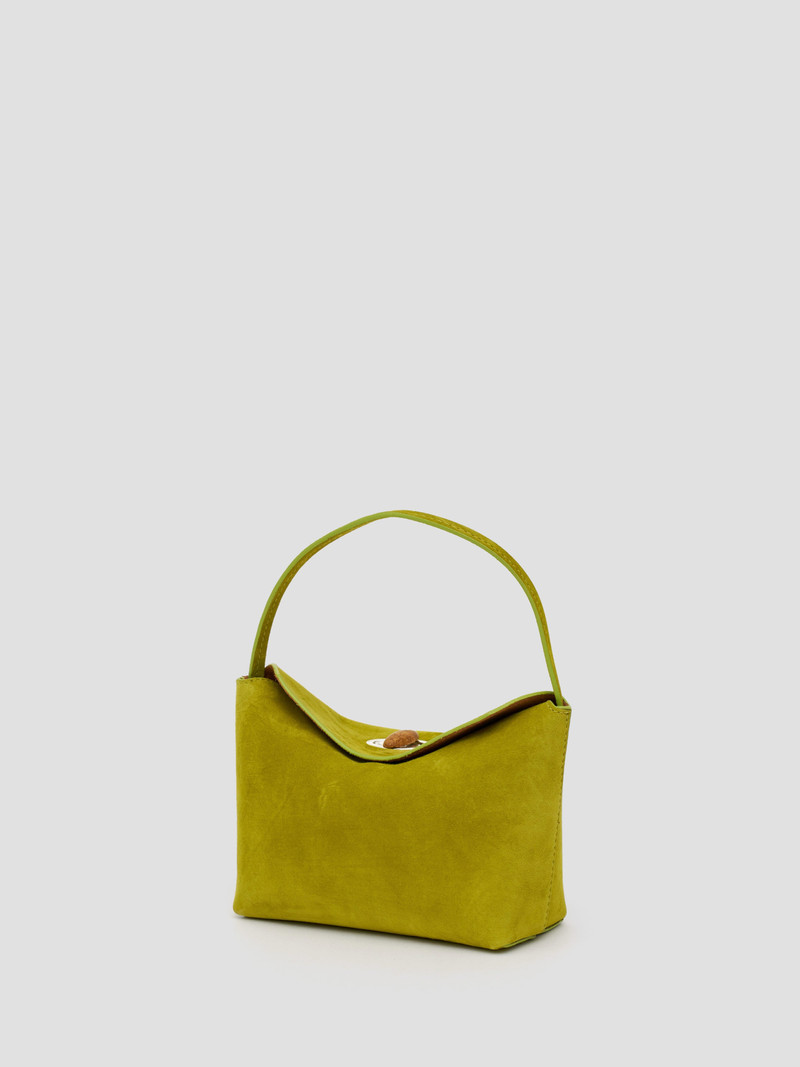 CHRISTOPHER ESBER Turnlock Suede Mini Shoulder Bag outlook