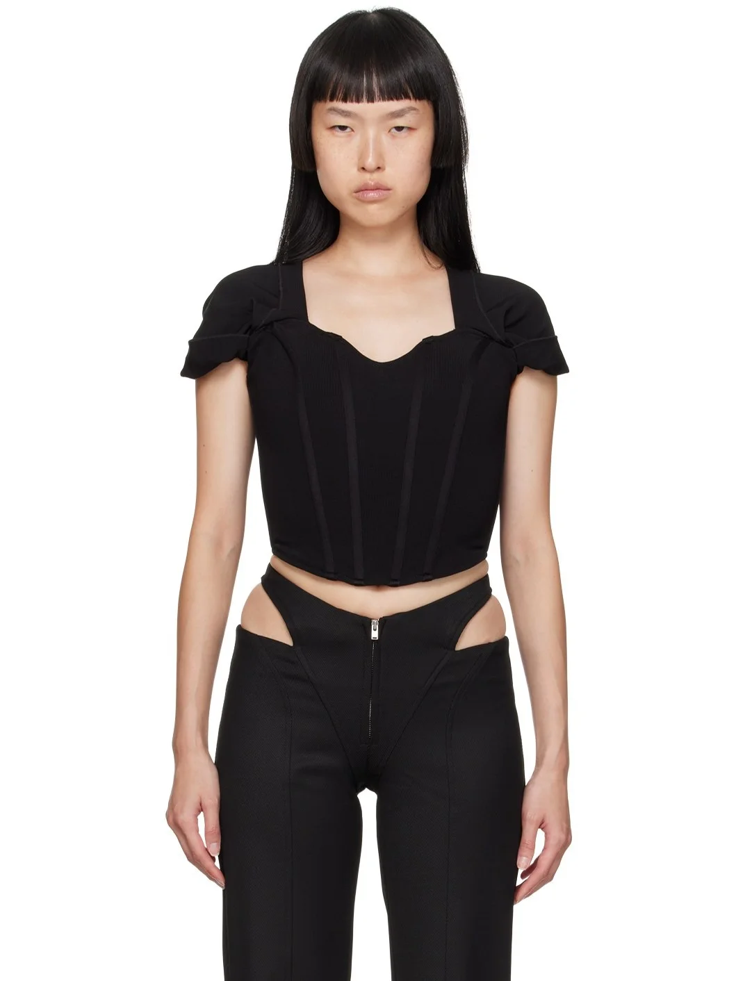 Black Bianca Corset - 1