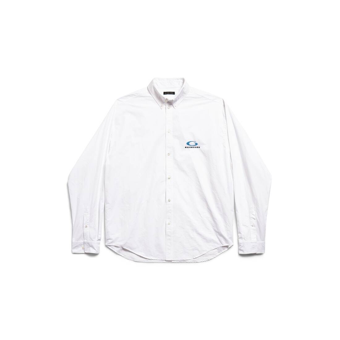 Men's Loop Sports Icon Large Fit Shirt  in White - 1