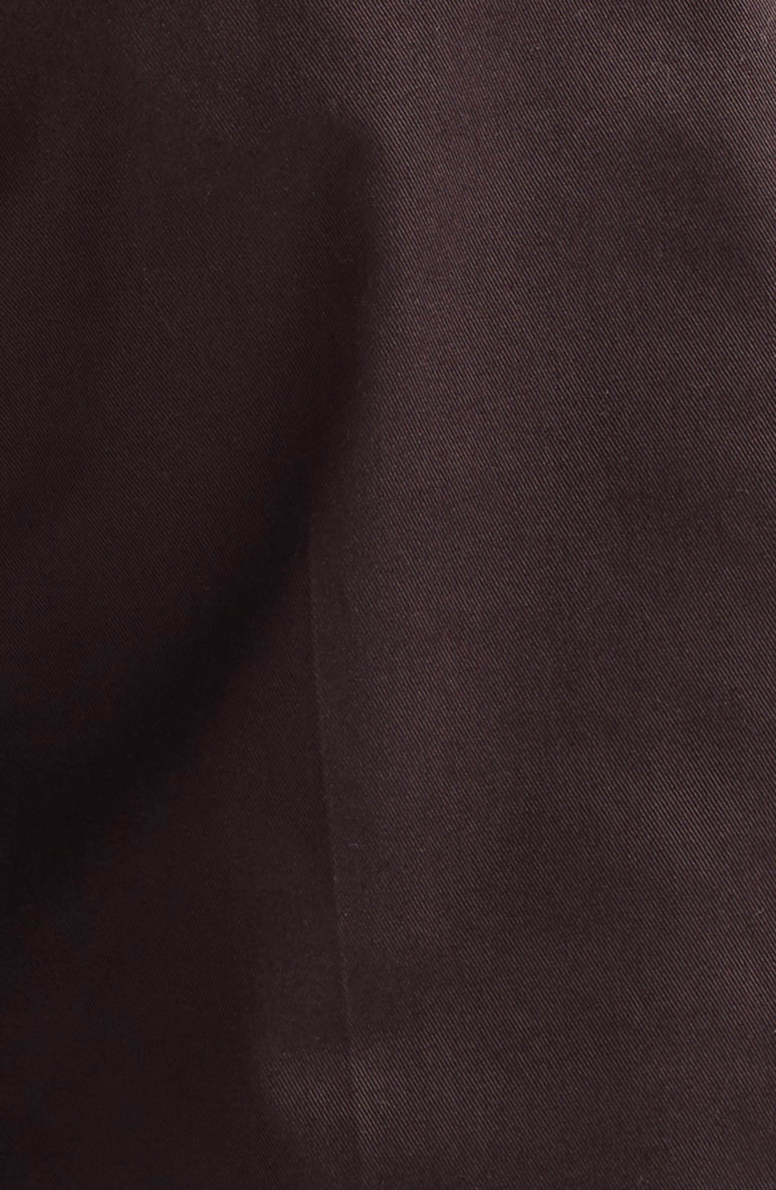 Dolce&Gabbana Pleated Stretch Cotton Gabardine Shorts in M1348 Deep Brown at Nordstrom - 7