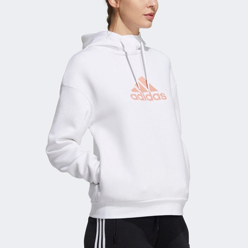 (WMNS) adidas Fi W Swt Hood Logo HB7360 - 5