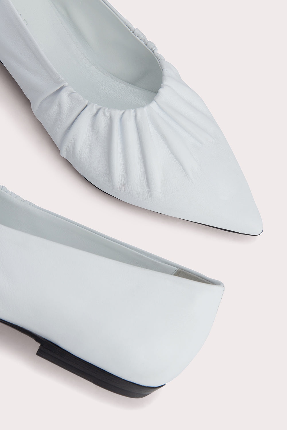 Regina White Nappa Leather - 4