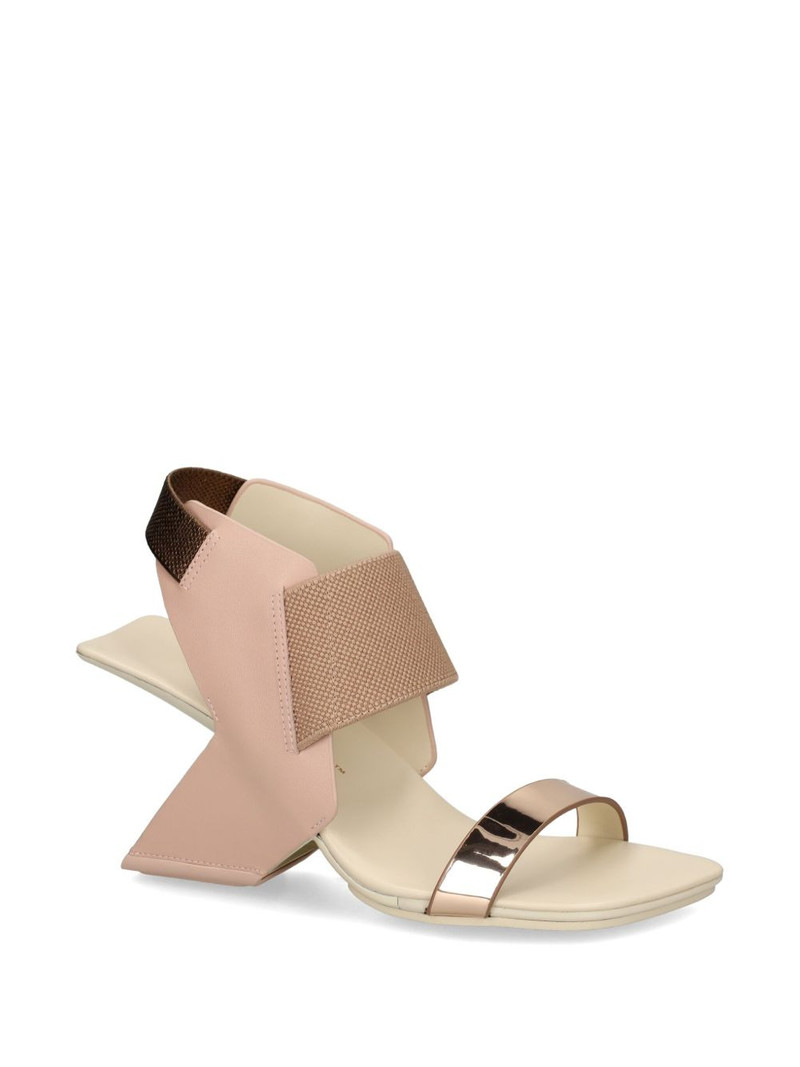 UNITED NUDE 80mm leather sandals outlook