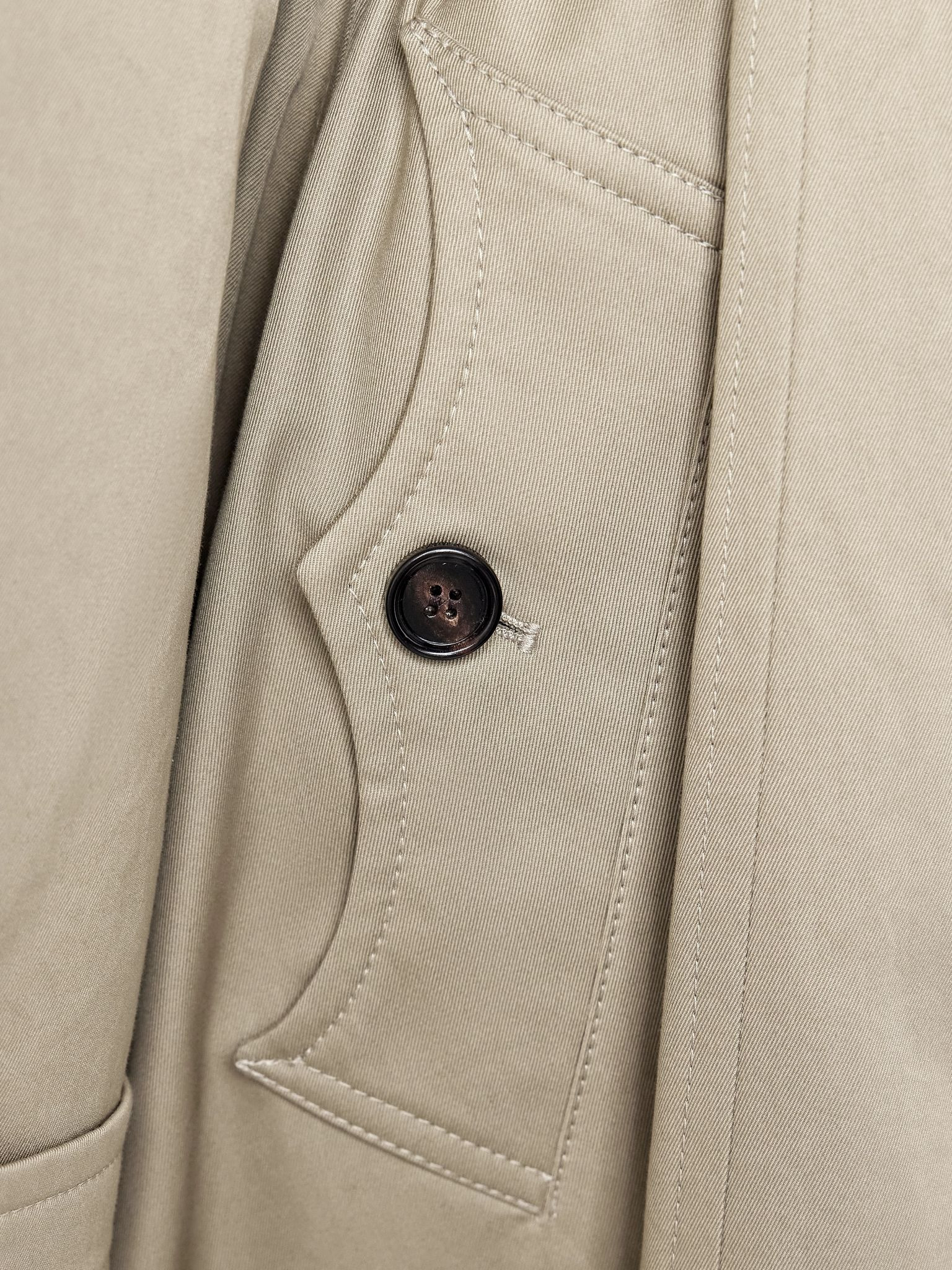Ellingham belted cotton-gabardine trench coat Taupe - 5