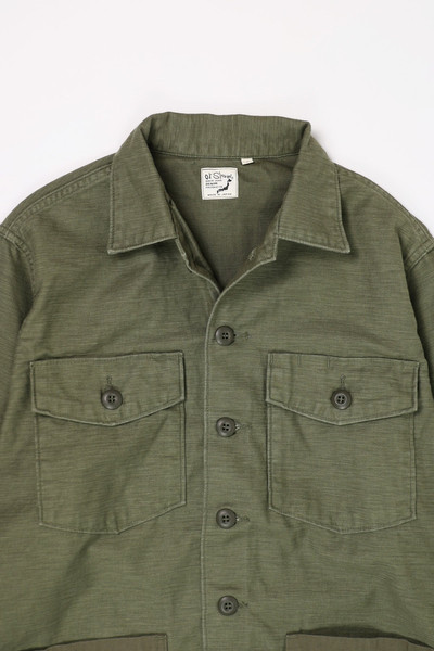 orSlow 4 Pockets U.S. Army Shirt - Dark Olive outlook