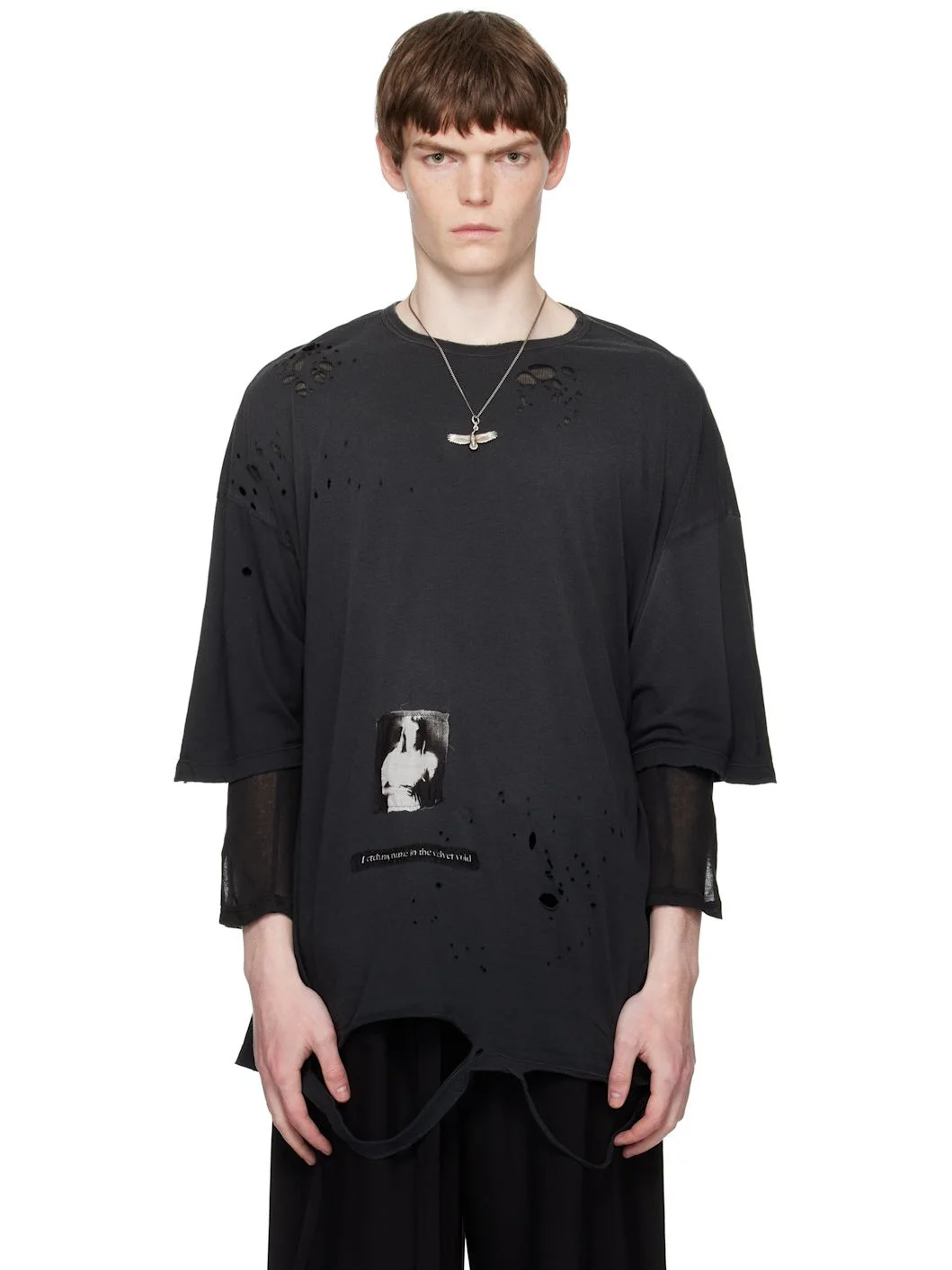 Black Dieter High Comfort Fit T-Shirt - 1