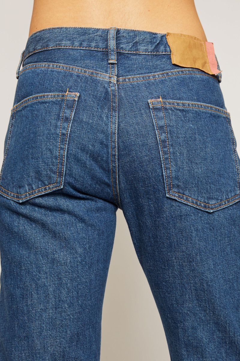 Relaxed bootcut jeans dark blue 6