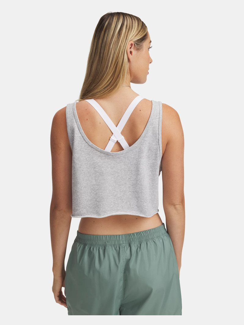 Under Armour Women's UA Icon Terry Crop Tank outlook
